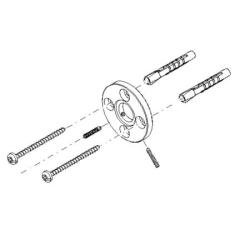 Dornbracht Befestigungssatz 0517207320090 Befestigung f�r Gentle Cult