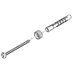 Dornbracht Befestigungssatz Haken 0524045060090 f�r Handtuchhaken