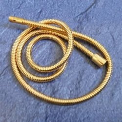 Dornbracht Brauseschlauch 1/2 x 3/8 AG 125 cm Gold 093002072-01