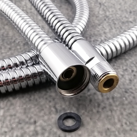 Brauseschlauch 1075mm Mit Feder - 1/2' Anschluss Edelstahl KTW