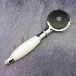 Dornbracht Madison Handbrause 28002970-08 Platin mit Porzellangriff