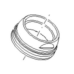 Dornbracht Mutter M40 x 1 Platin Matt 092404141-06 Ersatzteil