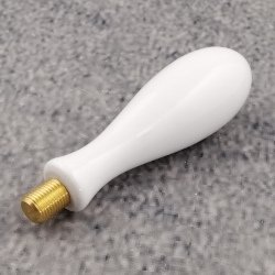 Dornbracht Porzellangriff 1116182060 Hebelgriff wei� L�nge 95 mm