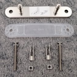 Duravit Starck 1 WC-Scharnier 1003361000 mit Scharnierplatte Scharniersatz