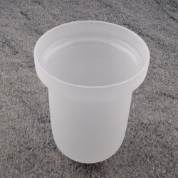 Emco B�rstenglas 221500090 Glas satiniert f�r B�rstengarnitur