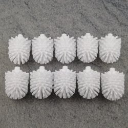 Emco B�rstenkopf 10-er Set weiss 70 mm 101513992 f�r B�rstengarnitur