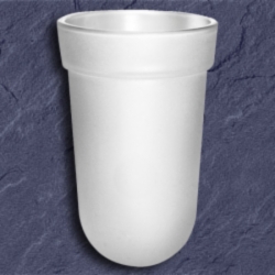 Emco Polo B�rstenglas Glas satiniert 071500091 f�r B�rstengarnitur