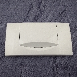 Geberit Bet�tigungsplatte 200F Weiss Sp�l-Stopp 115222111