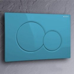 Geberit Bet�tigungsplatte Sigma01 Pastellblau 115.770.1