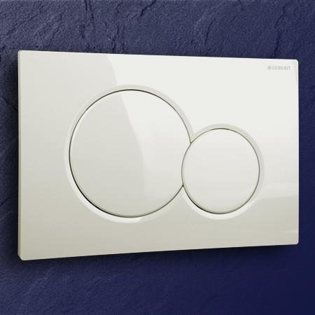 Geberit Betätigungsplatte Sigma01 Edelweiss Matt 115.770.11.5 ED