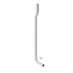 Geberit 118100111 Sp�lrohr zu 127.000 u. 140.300 wei� f�r halbhochh�ngende Spk.