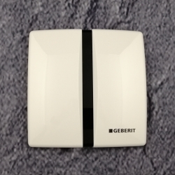 Geberit 240560111 Frontplatte mit Infrarot-Fenster wei�-alpin zu Public UR