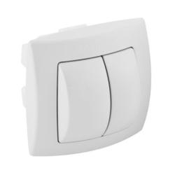 Geberit 240572111 Unterputz-Handdr�cker f�r 2-Mengen-Sp�lung zu Public WC wei�