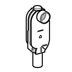 Geberit 862174111 Siphonk�rper zu Wandeinbausiphon f�r Waschtische Waschmaschine