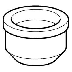 Geberit Ersatzteil 894320001 Gummi-Lippendichtung f�r Waschmaschinensiphon