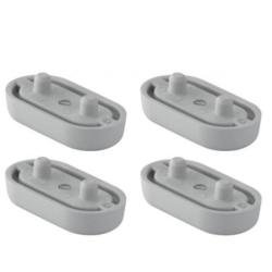 Geberit Puffer-Set 241.517.CG.1 Ausgleichspuffer erh�ht f�r WC-Sitz Balena 6000