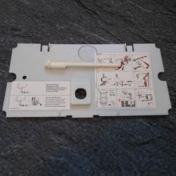 Geberit Schutzplatte 240.073.00.1 f�r Unterputz-Sp�lkasten Bet. von vorn ab 1988