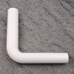 Geberit Sp�lbogen 118.003.11.1 Sp�lrohrbogen 90� 23 x 23 cm Wei� D 50 x 44 mm