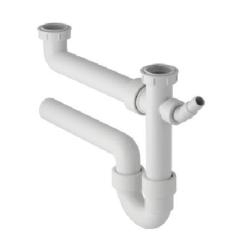 Geberit Sp�ltisch Ablauf 1 1/2 x 50 mm 152.715.11.1 Sifon Sp�le Schlaucht�lle