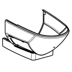 Geberit Verschalung AP 250.053.10.1 Bahamabeige f�r Dusch-WC Balena 8000