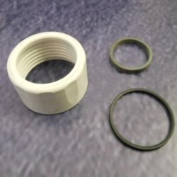 Geberit �berwurfmutter 40 mm 252.277.11.1 Mutter mit Dichtungssatz