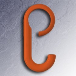 HEWI 477.30.020 24 Haken Orange f�r Stange 33 mm