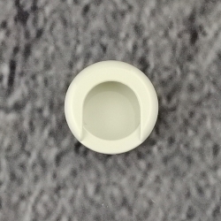 HEWI 535.42ML 97 Muschelgriff rund � 42 mm Lichtgrau Einlass 35 mm