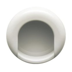 HEWI 535.42ML 99 Muschelgriff rund � 42 mm Reinweiss Einlass 35 mm