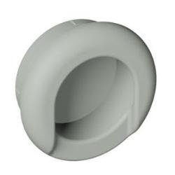 HEWI 535.42MLB 95 Muschelgriff rund � 42/ 35 mm Matt Felsgrau
