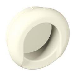 HEWI 535.42MLB 99 Muschelgriff rund � 42/ 35 mm Matt Reinweiss