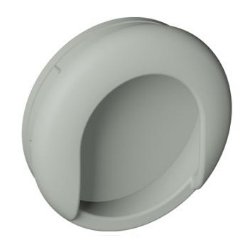 HEWI 535.75MLB 95 Muschelgriff rund � 75/ 70 mm Matt Felsgrau