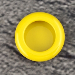 HEWI 538.60ML 18 Muschelgriff rund � 60 mm Senfgelb Einlass 55 mm