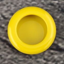 HEWI 538.75ML 18 Muschelgriff rund � 75 mm Senfgelb Einlass 70 mm