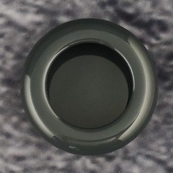 HEWI 538.90ML 92 Muschelgriff rund � 90 mm Anthrazitgrau Einlass 85 mm