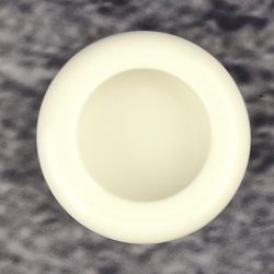 HEWI 538.90ML 99 Muschelgriff rund � 90 mm Reinweiss Einlass 85 mm