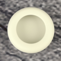 HEWI 538.90MLB 97 Muschelgriff rund � 90/ 85 mm Matt Lichtgrau
