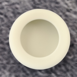 HEWI 538.90MLB 99 Muschelgriff rund � 90/ 85 mm Matt Reinweiss