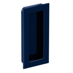 HEWI 544.54.120 50 Muschelgriff eckig 120/ 54 mm Stahlblau