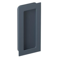 HEWI 544.54B120 92 Muschelgriff eckig 120/ 54 mm Matt Anthrazitgrau