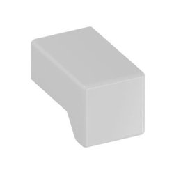 HEWI 547.15 97 M�belknopf eckig 15 x 15 mm Lichtgrau L�nge 25 mm