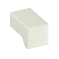 HEWI 547.15 99 M�belknopf eckig 15 x 15 mm Reinwei� L�nge 25 mm