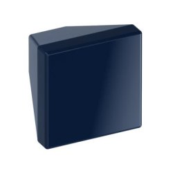 HEWI 547.32.1 50 M�belknopf eckig 32 x 32 mm Stahlblau L�nge 30 mm