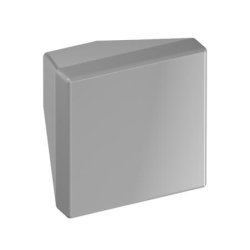HEWI 547.32.1 95 M�belknopf eckig 32 x 32 mm Felsgrau L�nge 30 mm