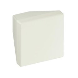 HEWI 547.32.1 99 M�belknopf eckig 32 x 32 mm Reinweiss L�nge 30 mm