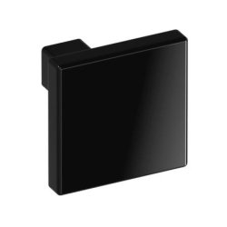 HEWI 547.32.2 90 M�belknopf eckig 32 x 32 mm Tiefschwarz L�nge 30 mm