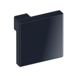 HEWI 547.32.2 92 M�belknopf eckig 32 x 32 mm Anthrazitgrau L�nge 30 mm