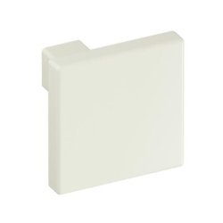 HEWI 547.32.2 99 M�belknopf eckig 32 x 32 mm Reinweiss L�nge 30 mm
