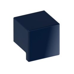 HEWI 547.32.4 50 M�belknopf eckig 32 x 32 mm Stahlblau L�nge 30 mm