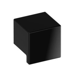 HEWI 547.32.4 90 M�belknopf eckig 32 x 32 mm Tiefschwarz L�nge 30 mm