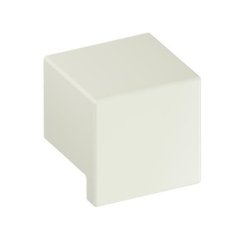 HEWI 547.32.4 99 M�belknopf eckig 32 x 32 mm Reinweiss L�nge 30 mm